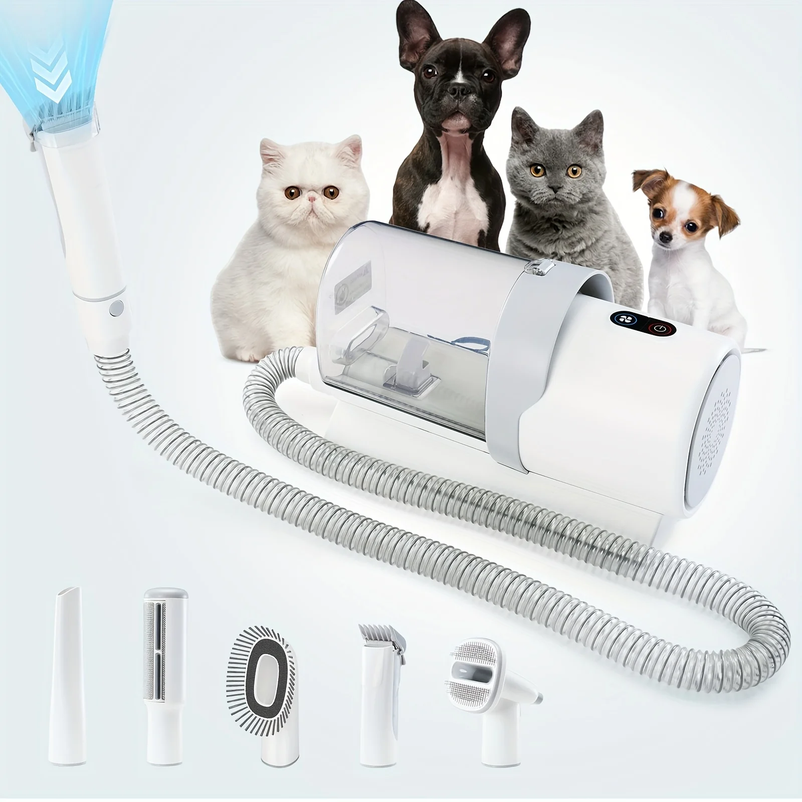 Pet Supplies Grooming Hours - KEEHOME New Pet Grooming Vacuum Kit