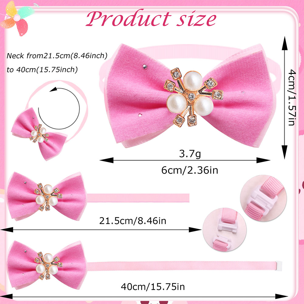 50pcs Bulk Pet Dog Bow Tie Fas - Pet Supplies In Bulk review and price