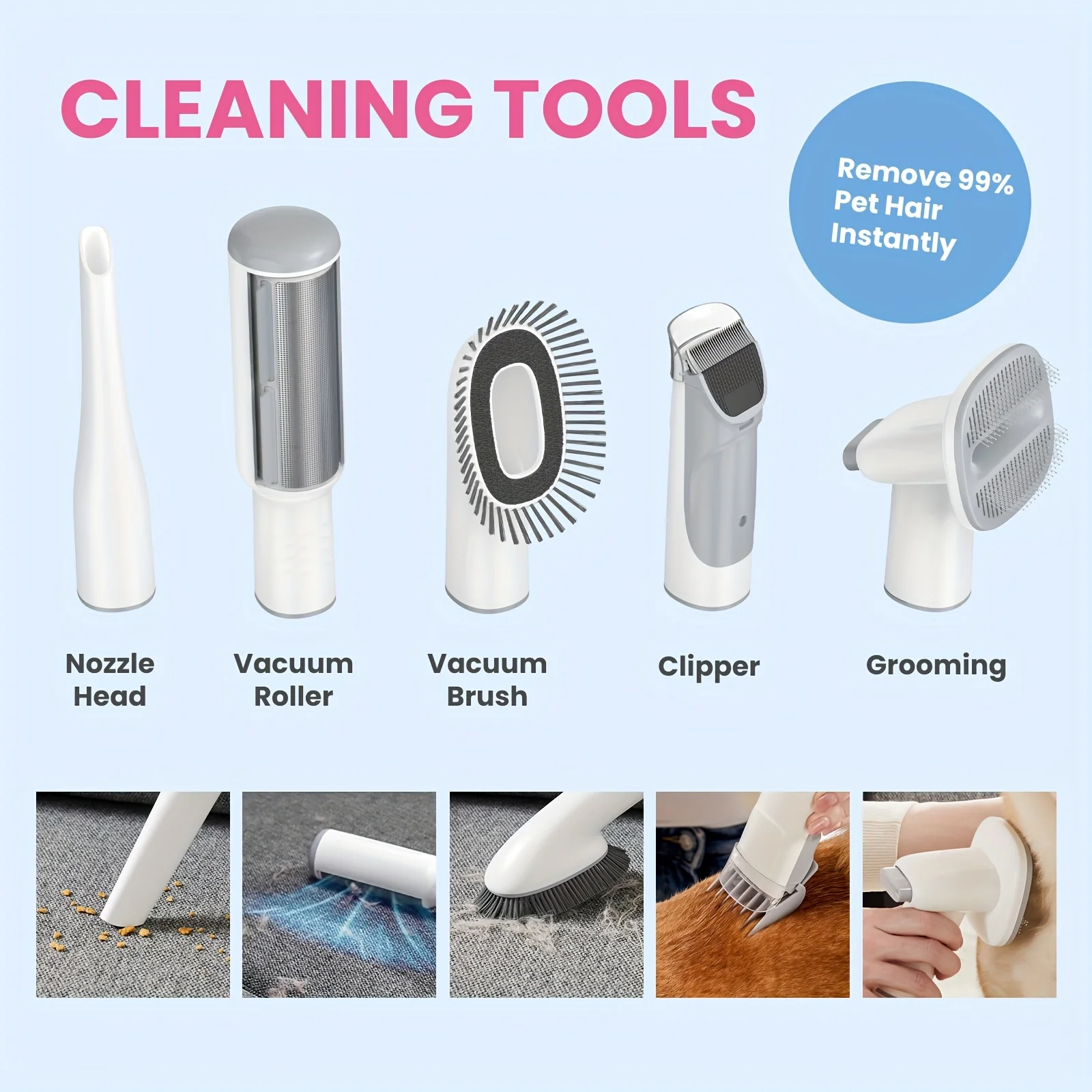 KEEHOME New Pet Grooming Vacuu - Pet Supplies Grooming Hours review and price