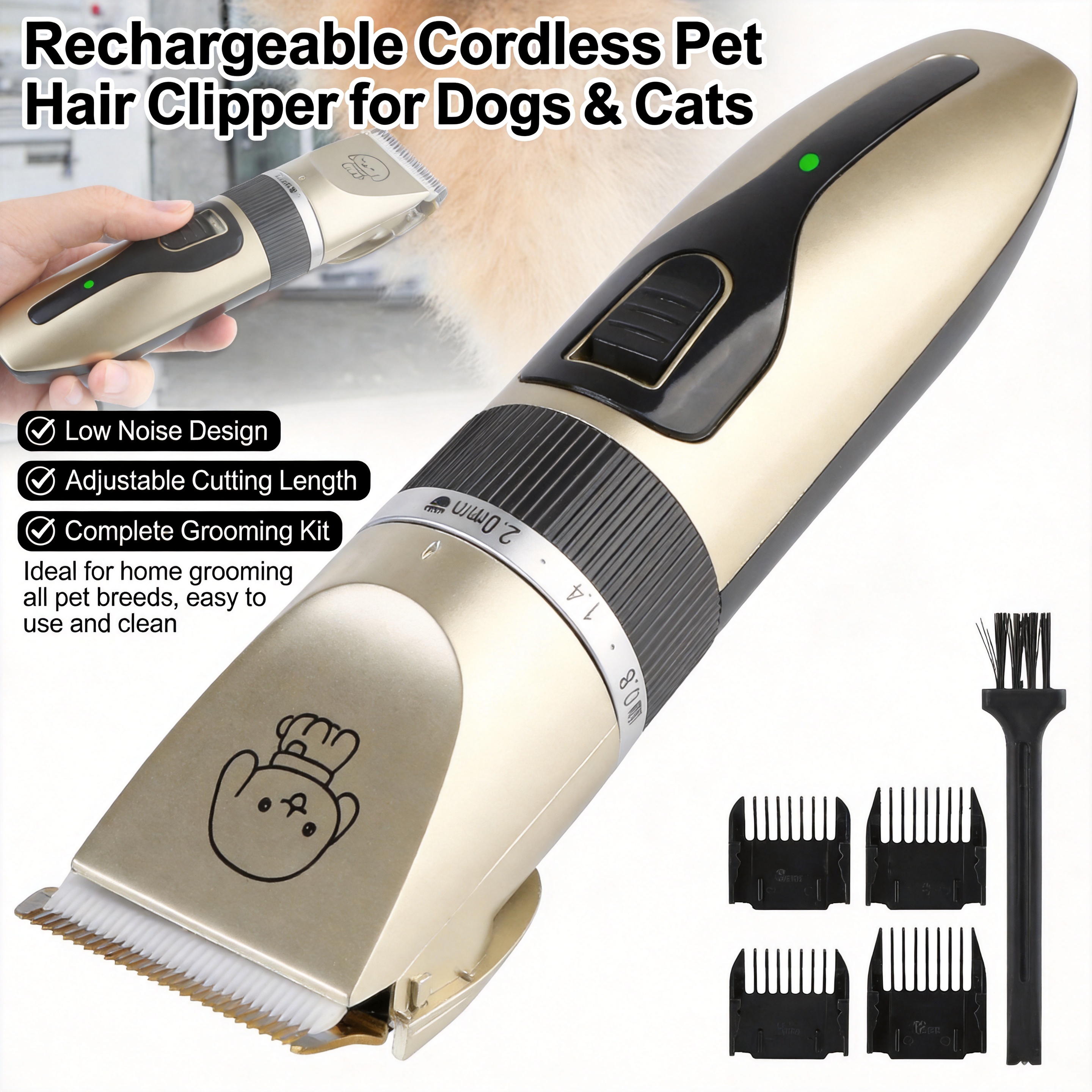 Pet Hair Clipper Haircut Trimm - Pet Supplies Grooming Hours review and price